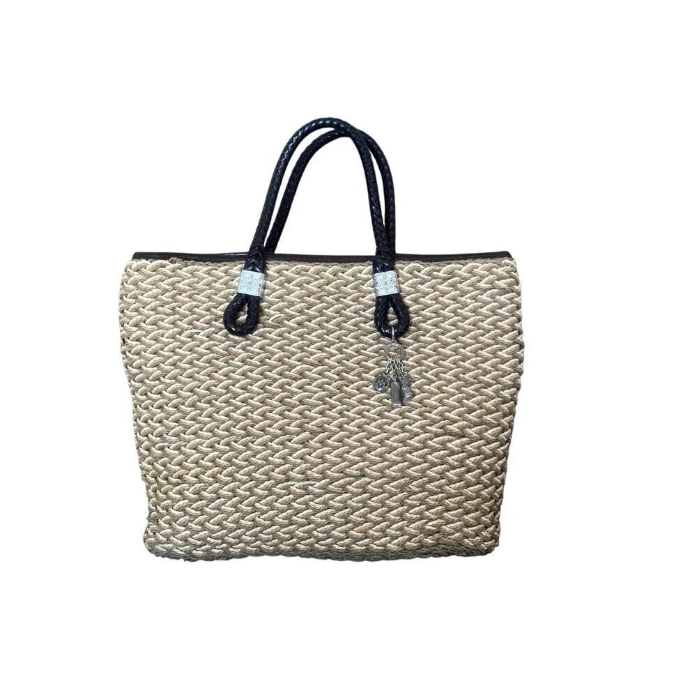 BRIGHTON Tri-Color Rita Woven Bag